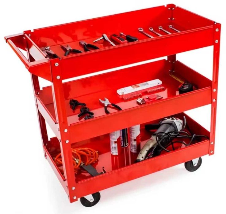 Carrinho de ferramentas com rodas