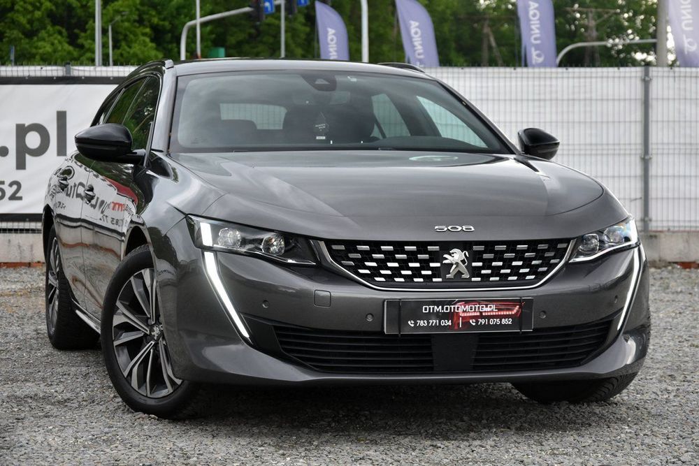 Peugeot 508 LED Navi Blis SKÓRA FULL LED grzane fotele GT LINE