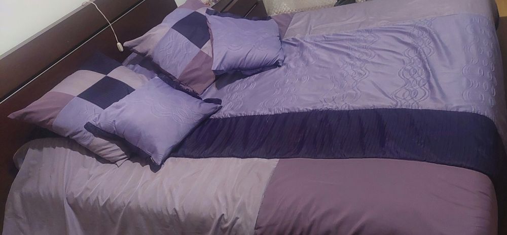 Edredon + 4 almofadas Glamour