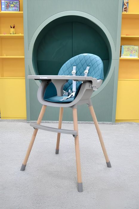 Стільчик для годування El Camino Me 1111 Lumi Teal столик з 6 місяців