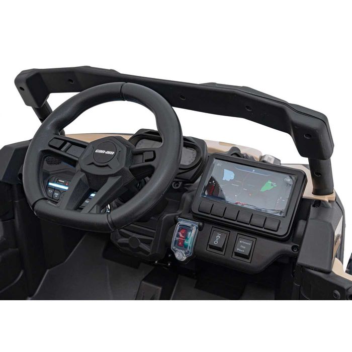 Auto na akumulator. CAN-AM Maverick 24V Pojazd dla Dzieci 24V Panel MP3