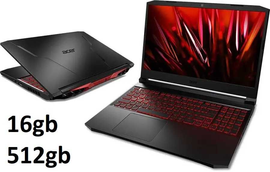 Продам Acer Nitro 5 24/512 i5 11400h RTX3050TI