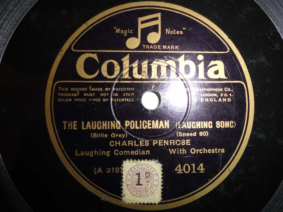 3 -  Discos de78 rpm muito antigos