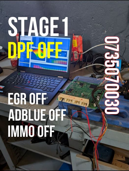 Прошивка авто, чіп тюнинг  Евро2 DPF EGR Adblue  видалення катів