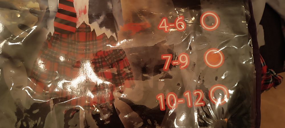 Fantasia de carnaval menina zombie