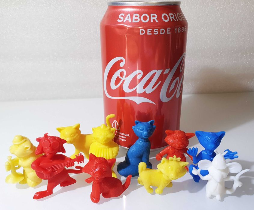 Antiga Coleção completa ~ "OS ARISTOGATOS" ~ Monocromáticos Anos 70´s