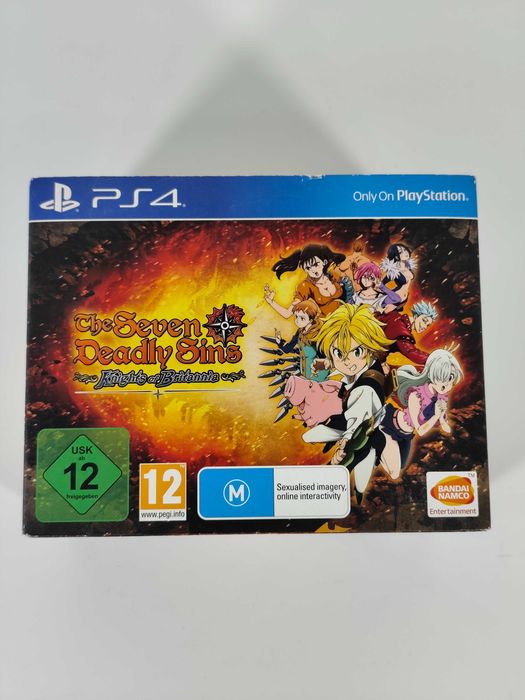 The Seven Deadly Sins Knights of Britannia Collectors Edition PS4 Playstation 4