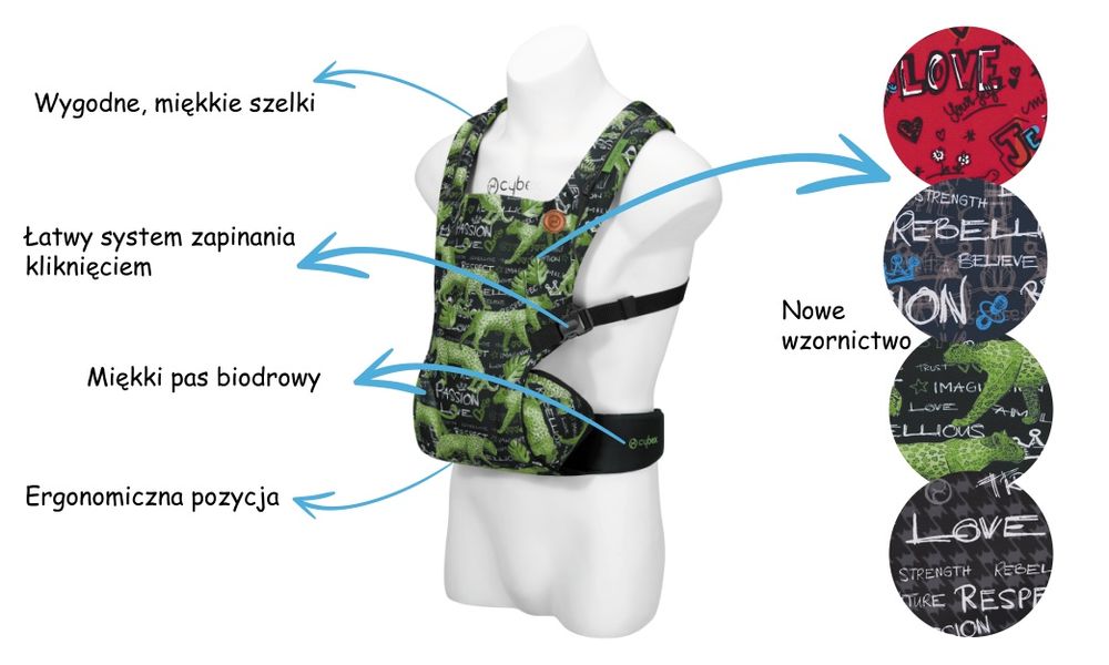 Nosidło Beyla Cybex twist Love