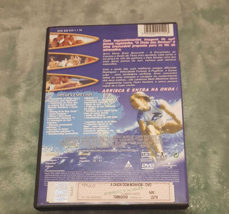 DVD A Onda dos Sonhos