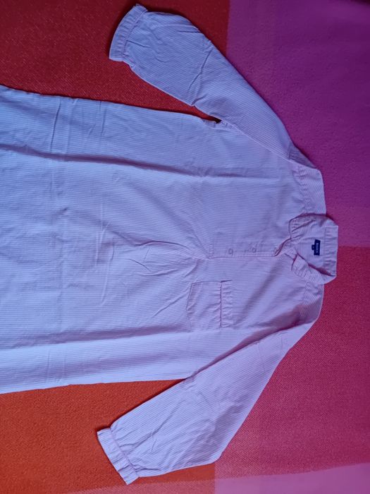 Calças de flanela e camisa de dormir de flanela