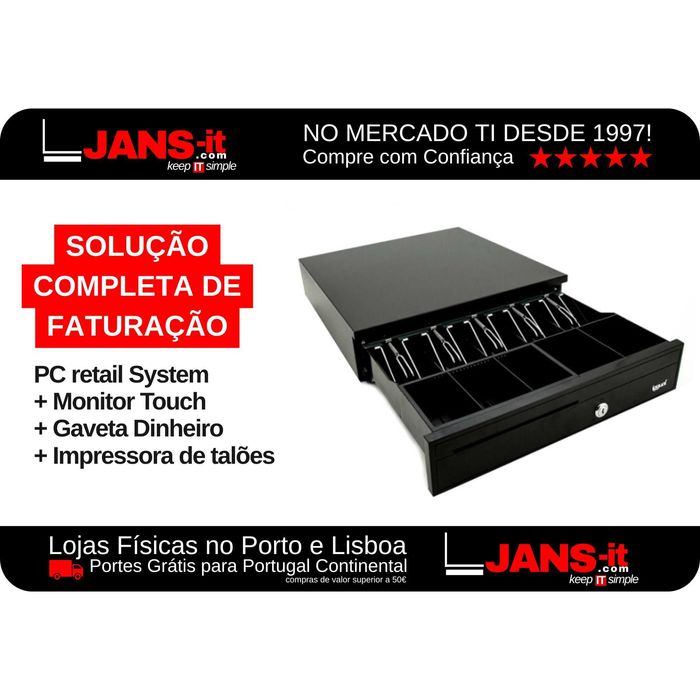 Solução Completa POS Profissional (eco) - i5 | 16GB | SSD 256GB | 14"