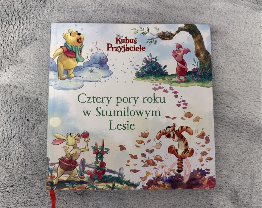 Cztery pory roku w stumilowym Lesie kubus puchatek