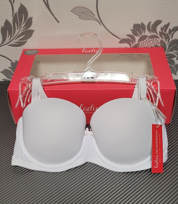 Biustonosz Henderson Raff biały 85D