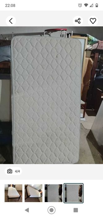 Colchão de solteiro molas 1,83x89