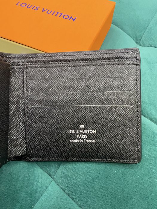 Portfel Louis Vuitton 60223 czarno szary