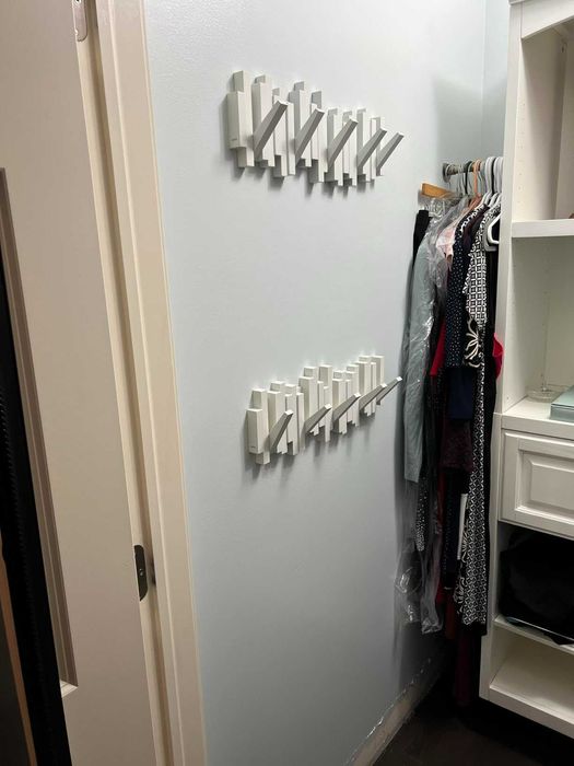 Oryginalny z haczykami przechowywanie dom na ubrania
