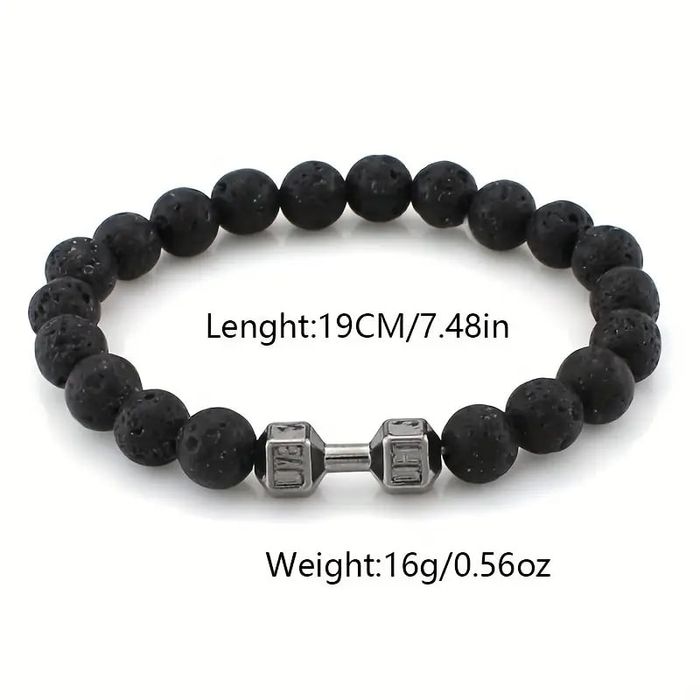 Браслет для спортзалу, браслет з гантелею