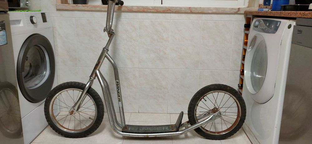 Trotinete elétrica projeto roda alta tamanho 20''