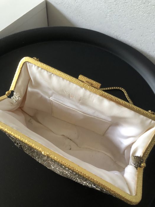 Torebka wizytowa z koralików.