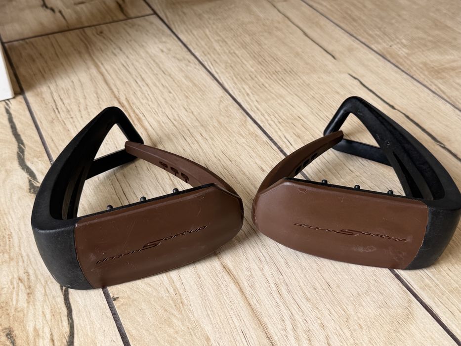 Strzemiona Freejump Soft’Up Lite brązowo-czarne stan bardzo dobry
