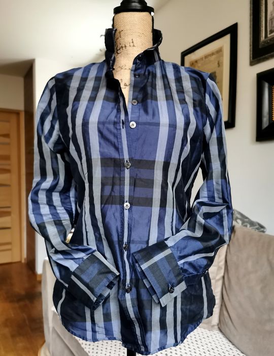 BURBERRY koszula jedwabna