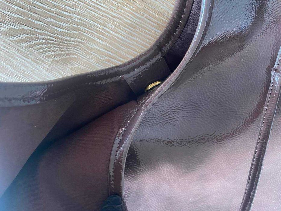 Tote Bag Miu Miu Castanha Brilhante