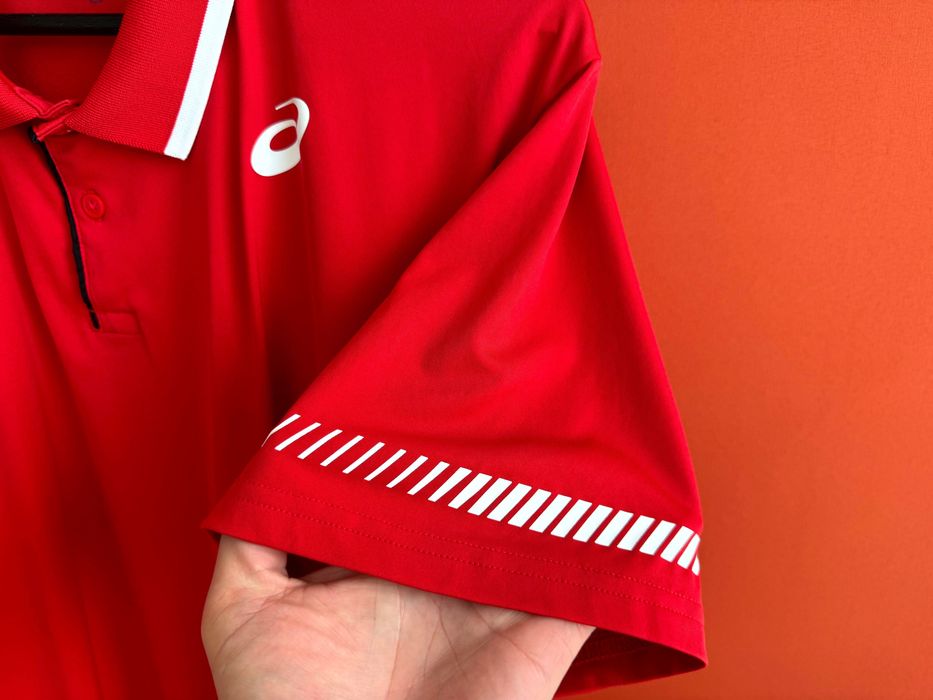 Asics чоловіча спортивна футболка з комірцем поло розмір XXL 2XL