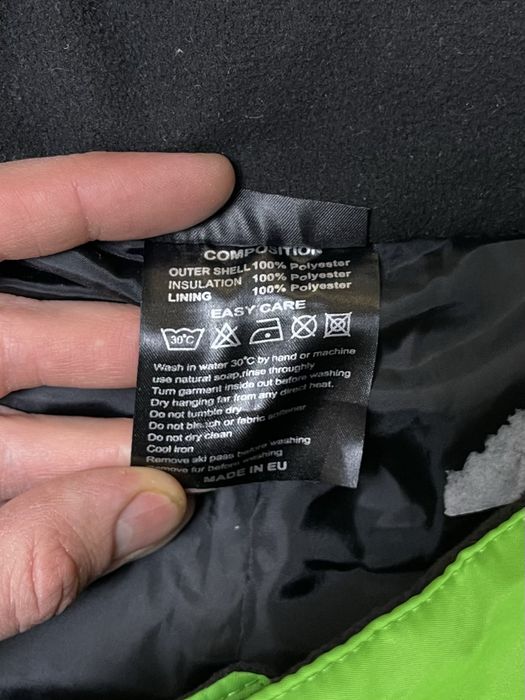 Штаны горнолыжные 2XL размер трекинговые зеленые