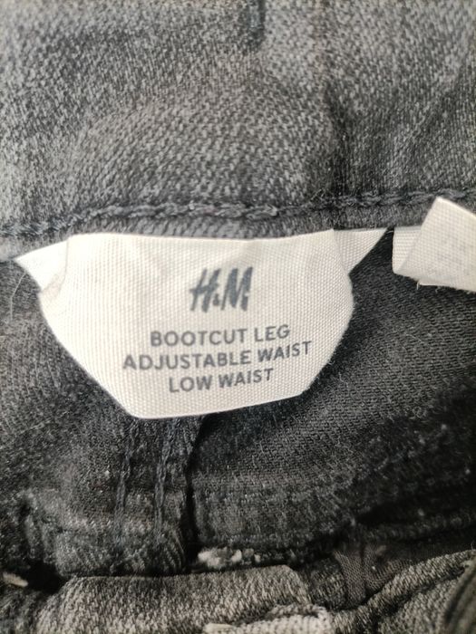 Spodnie dżinsy jeansy dzwony H&M