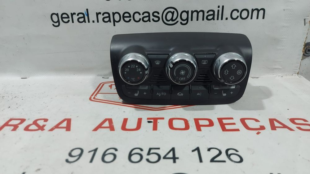 Comando Sofagem Climatronic Auto Rádio Audi 8J Original