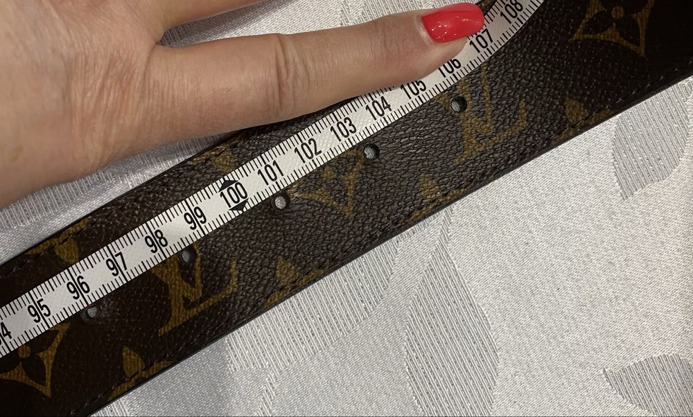 Pasek meski Louis Vuitton dwustronny Nowy