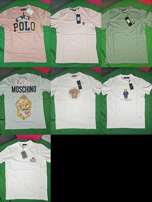 Koszulka męska versace polo moschino t-shirt karl nowość