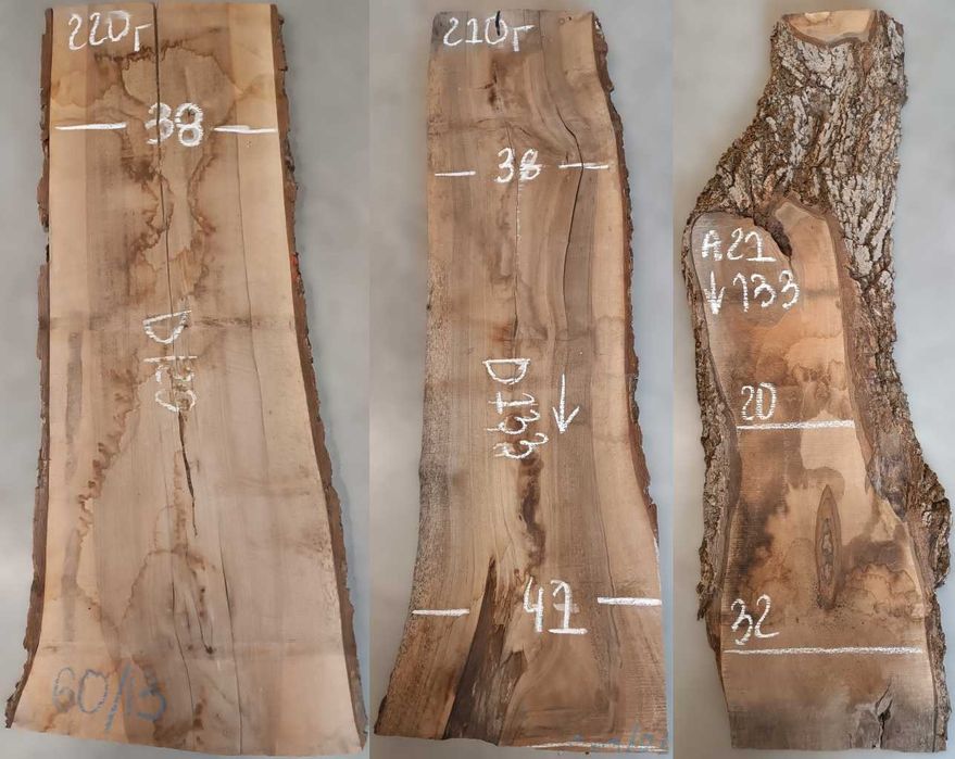 deska deski ORZECH WŁOSKI suche do obróbki 6cm