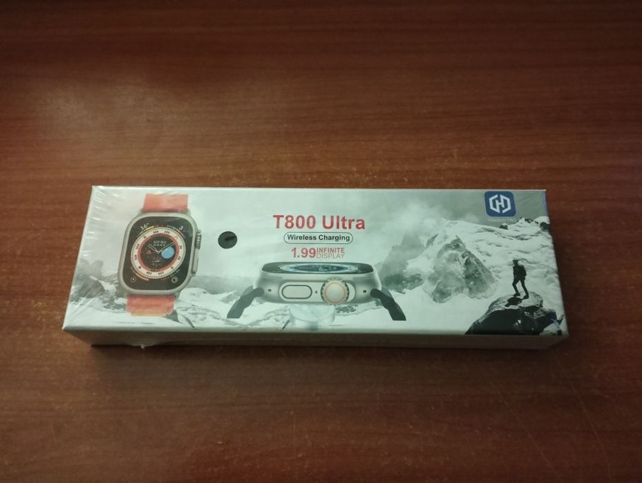 Smartwatch T800 Ultra - Novo e Selado