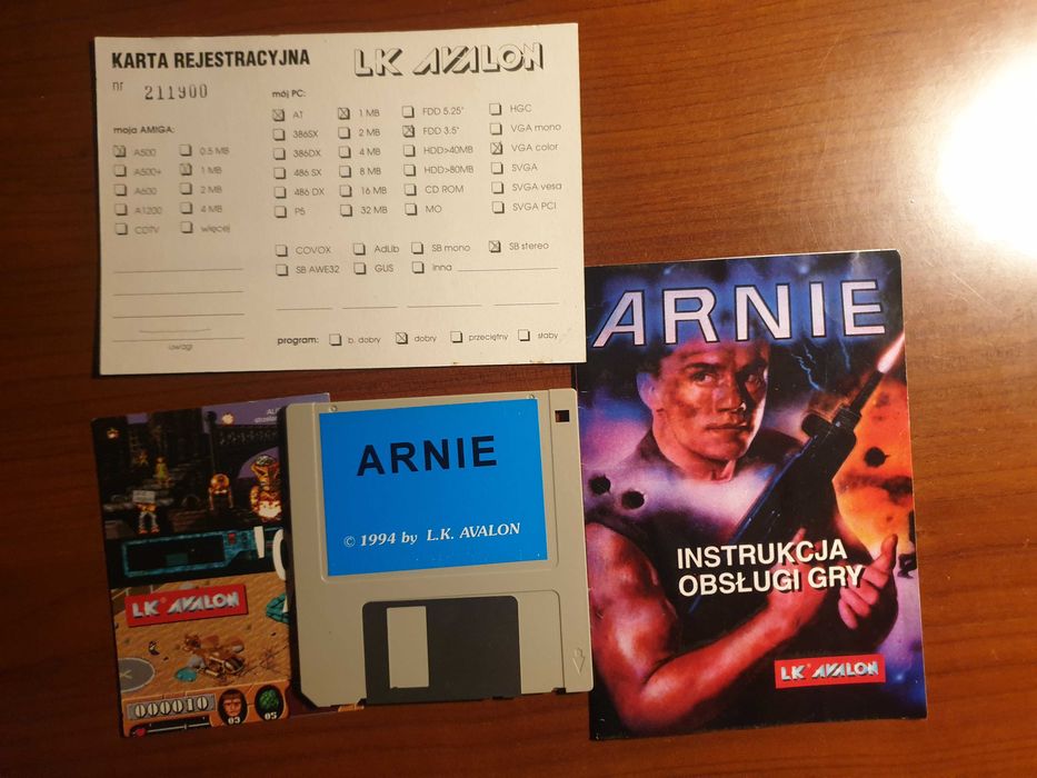 Gra Arnie Amiga Polskie Wydanie