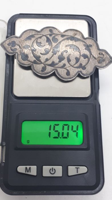 Серебряная пряжка 84пр.