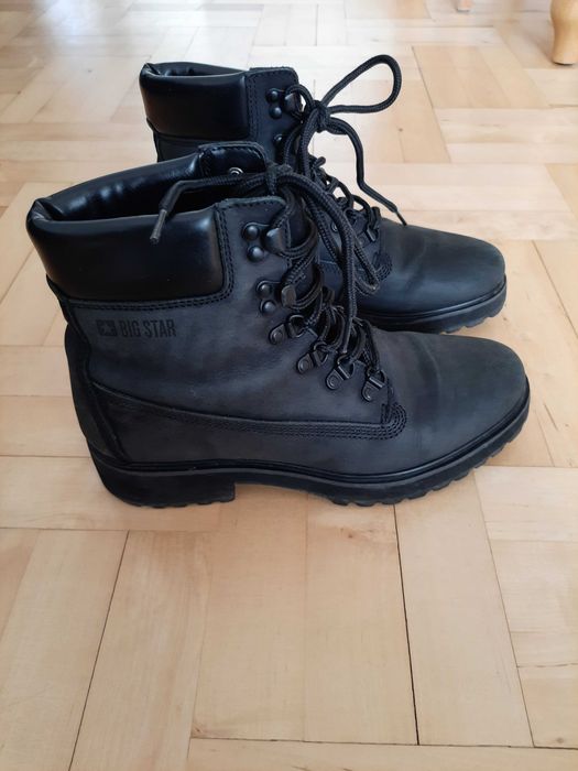 Buty damskie dziewczęce trapery/botki Big Star r.40