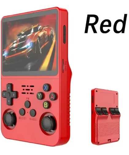 Consola Retro Portátil R36S com Sistema Linux Open Source, Tela IPS de 3,5 Polegadas, Reprodutor de Vídeo Portátil