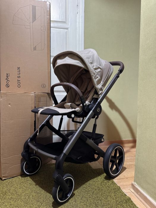 Cybex Balios S Lux 2в1 2025 рік, оновлена рама Beige