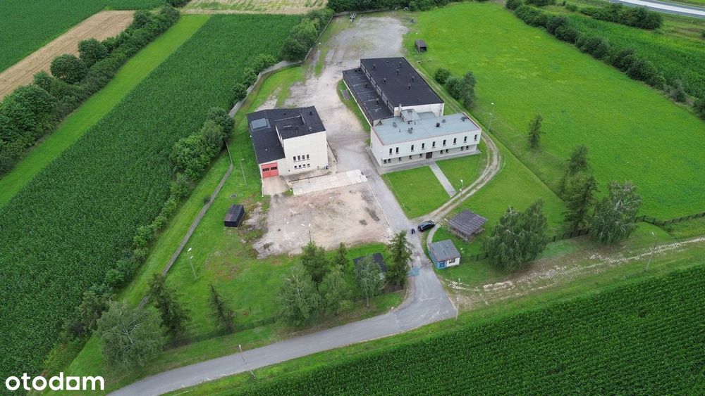 Duża działka na wynajem przy A1 Woźniki + dodatkowe 6ha na rolnictwo