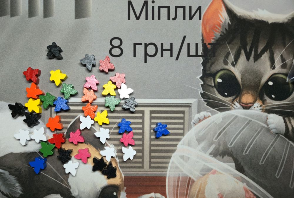 Наборы кубиков,  кубики поштучно и миплы для dnd, Warhammer, наст.игр