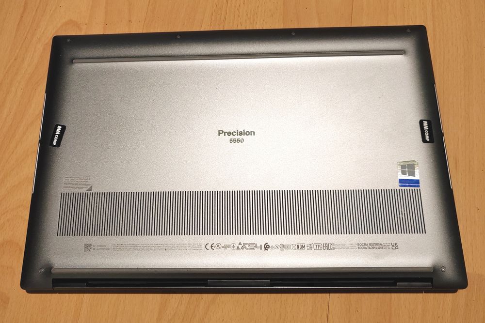 Laptop Dell Precision 5550 i7 32GB RAM 512GB SSD NVidia  matowa matryca