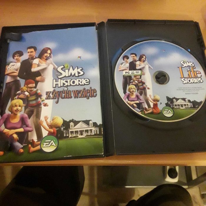 Gra The SIMS PC DVD 2 części + GRATIS