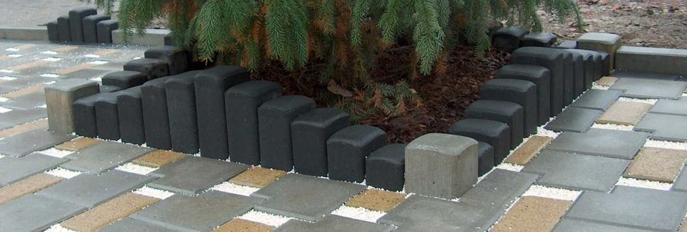 Palisada Nostalit 40x12x9 cm kolor grafit