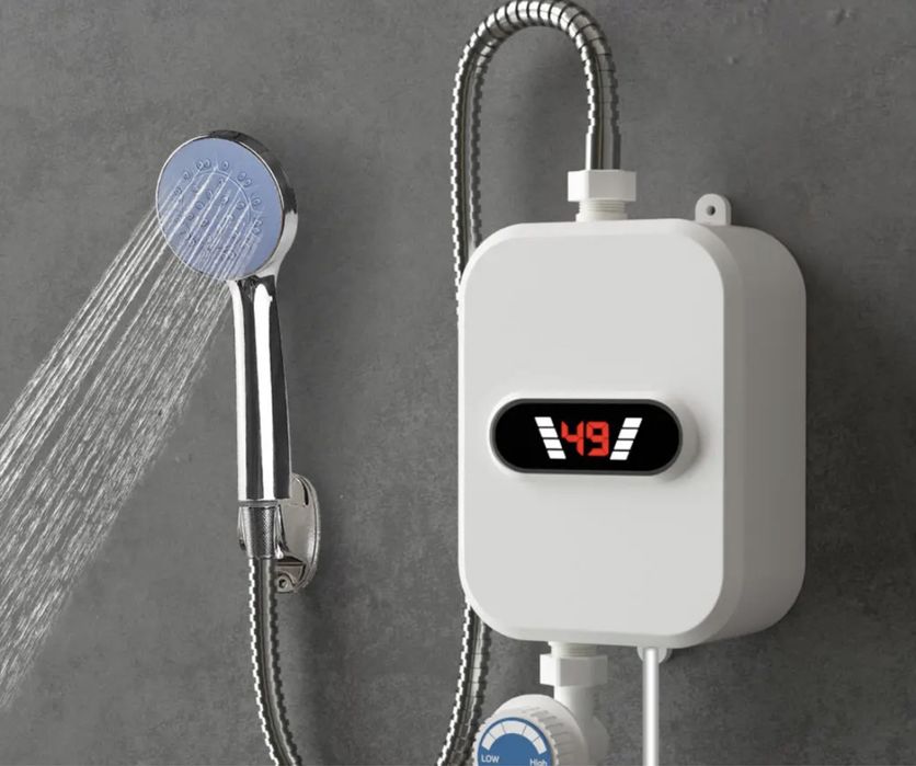 Нагрівач води Водонагрівач проточний Бойлер Водонагреватель проточный