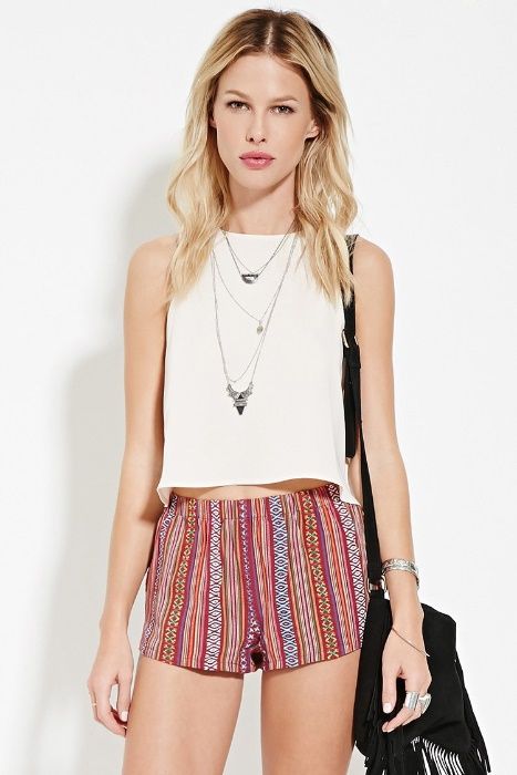 Calções étnicos ASOS