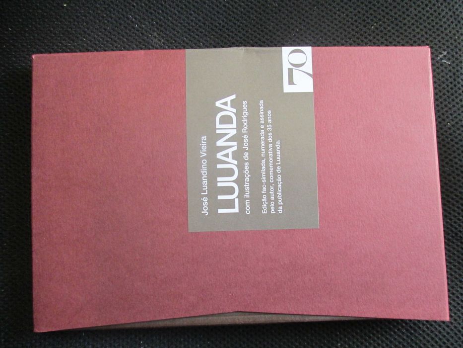 Luuanda, edição especial, numerada e autografada, José Luandino Vieira