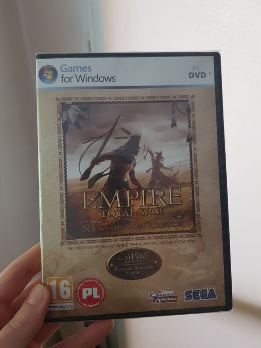 Empire Total War dwa dodatki na wojennej ścieżce i elitarne jednostki zachodu CD