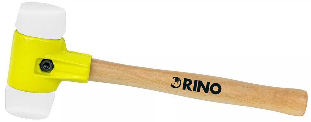 Młotek brukarski guma + guma Rino RMBGG60 60 mm guma + nylon