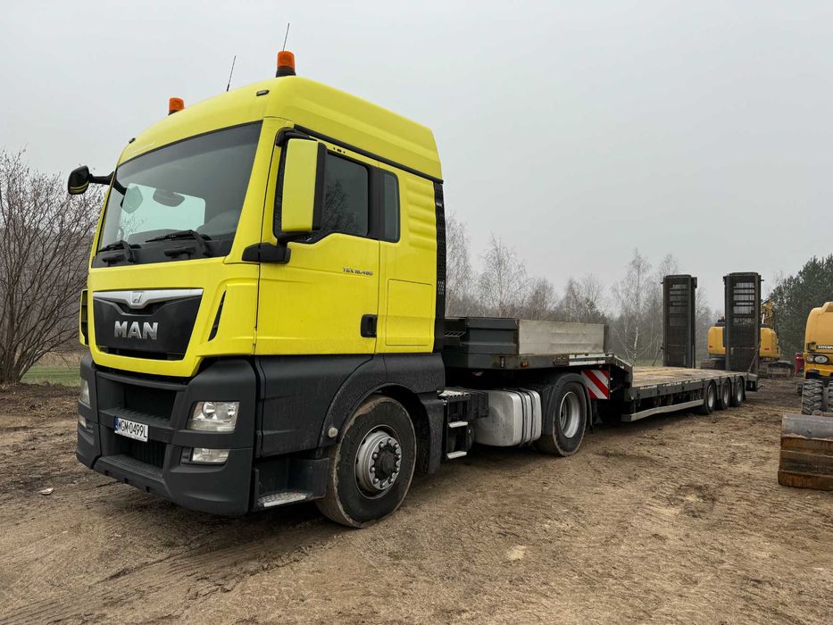 Transport niskopodwoziowy laweta koparka rolniczych